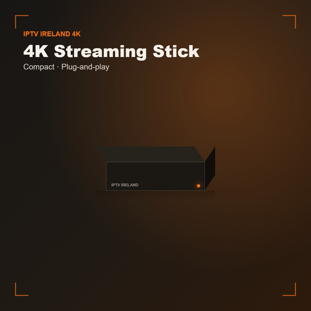 4K-suoratoistotikku IPTV Suomi -tilaukselle – plug-and-play Firestick-tyylinen IPTV-laite