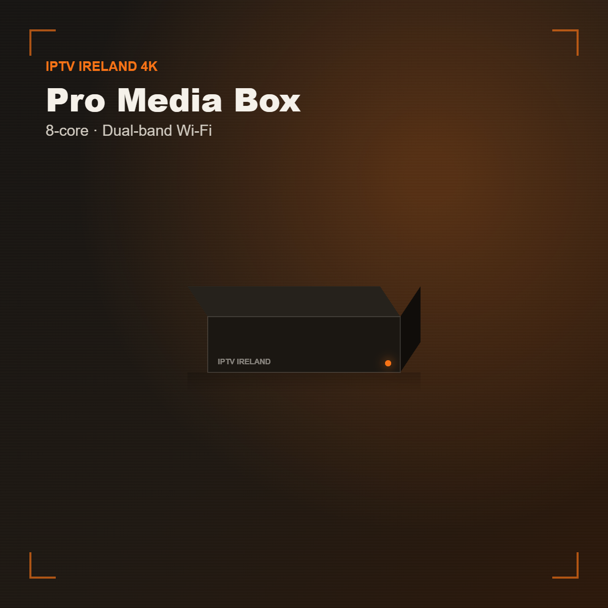 Pro IPTV -mediaboxi Suomeen, tukee Xtream Codesia ja IPTV Smarters Prota